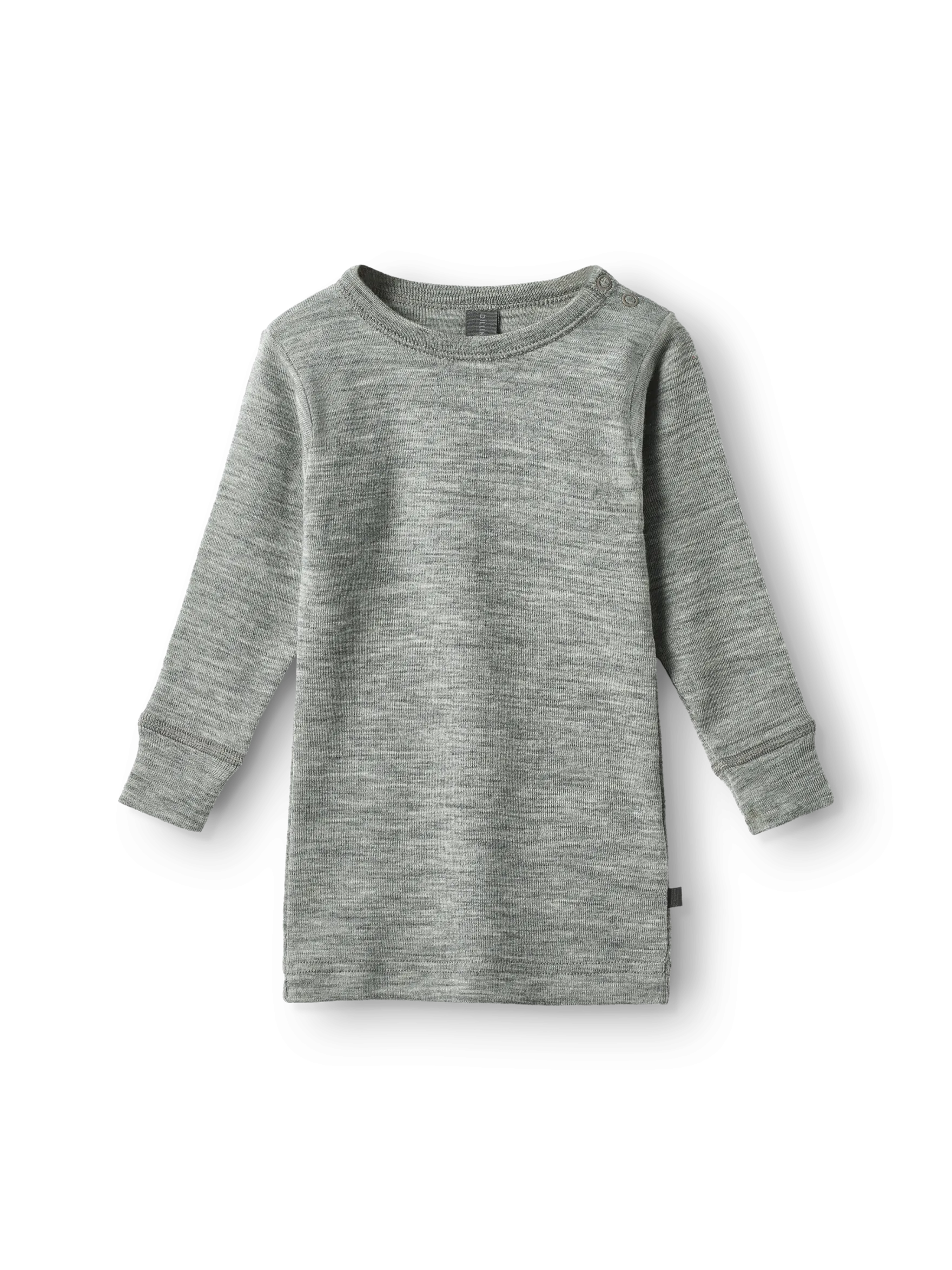 Bluse i merinould til baby