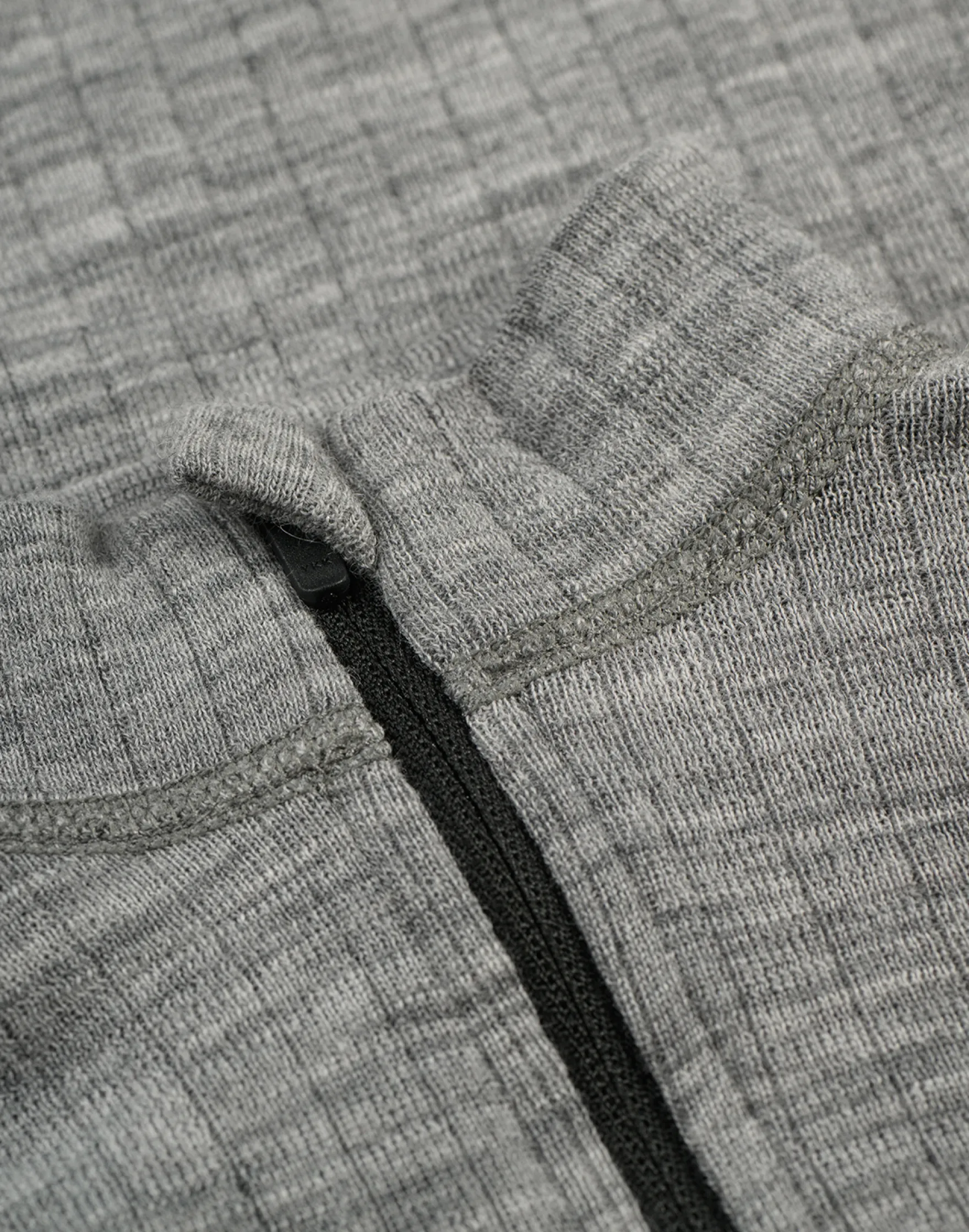 Bluse med half-zip til børn