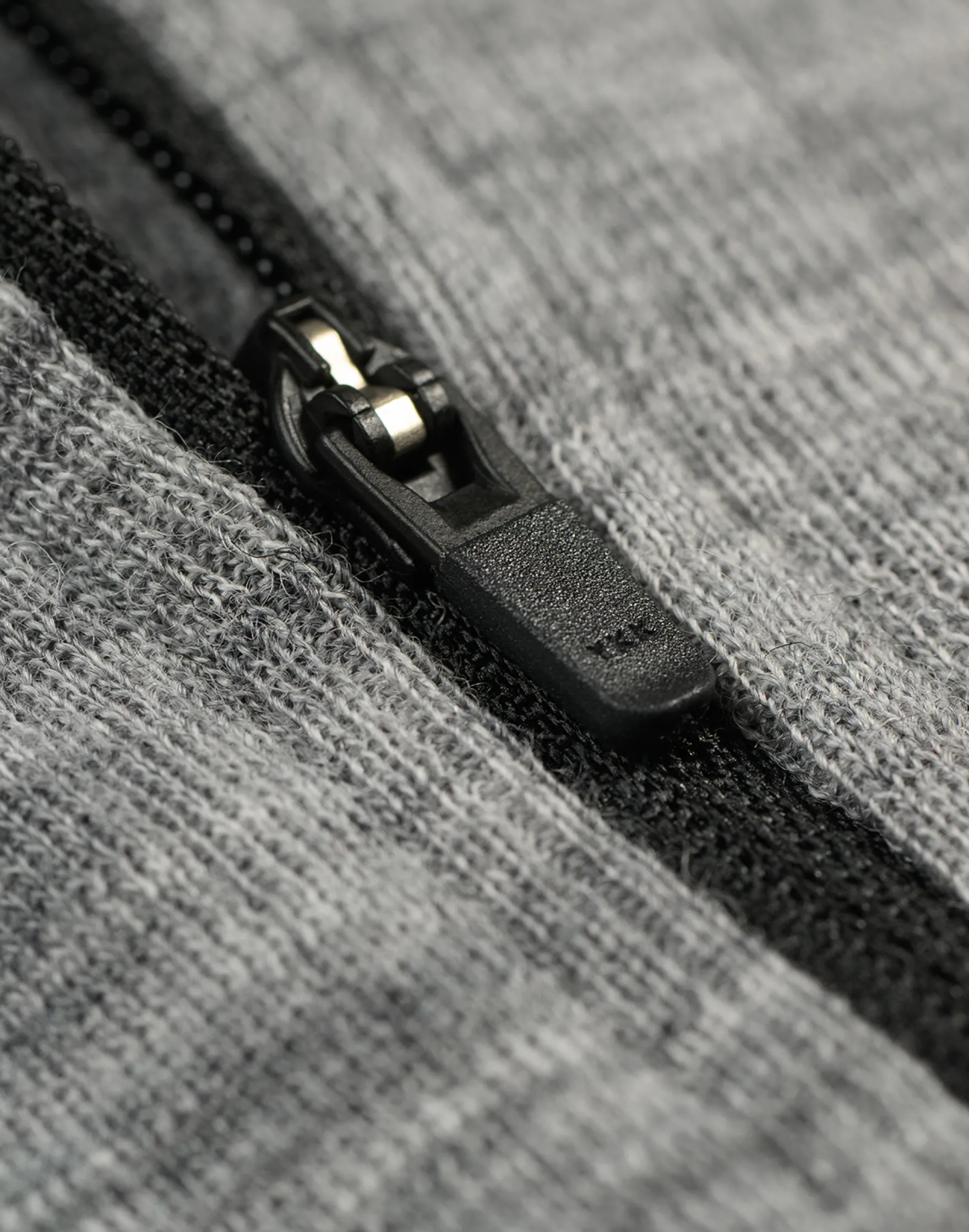 Bluse med half-zip til børn