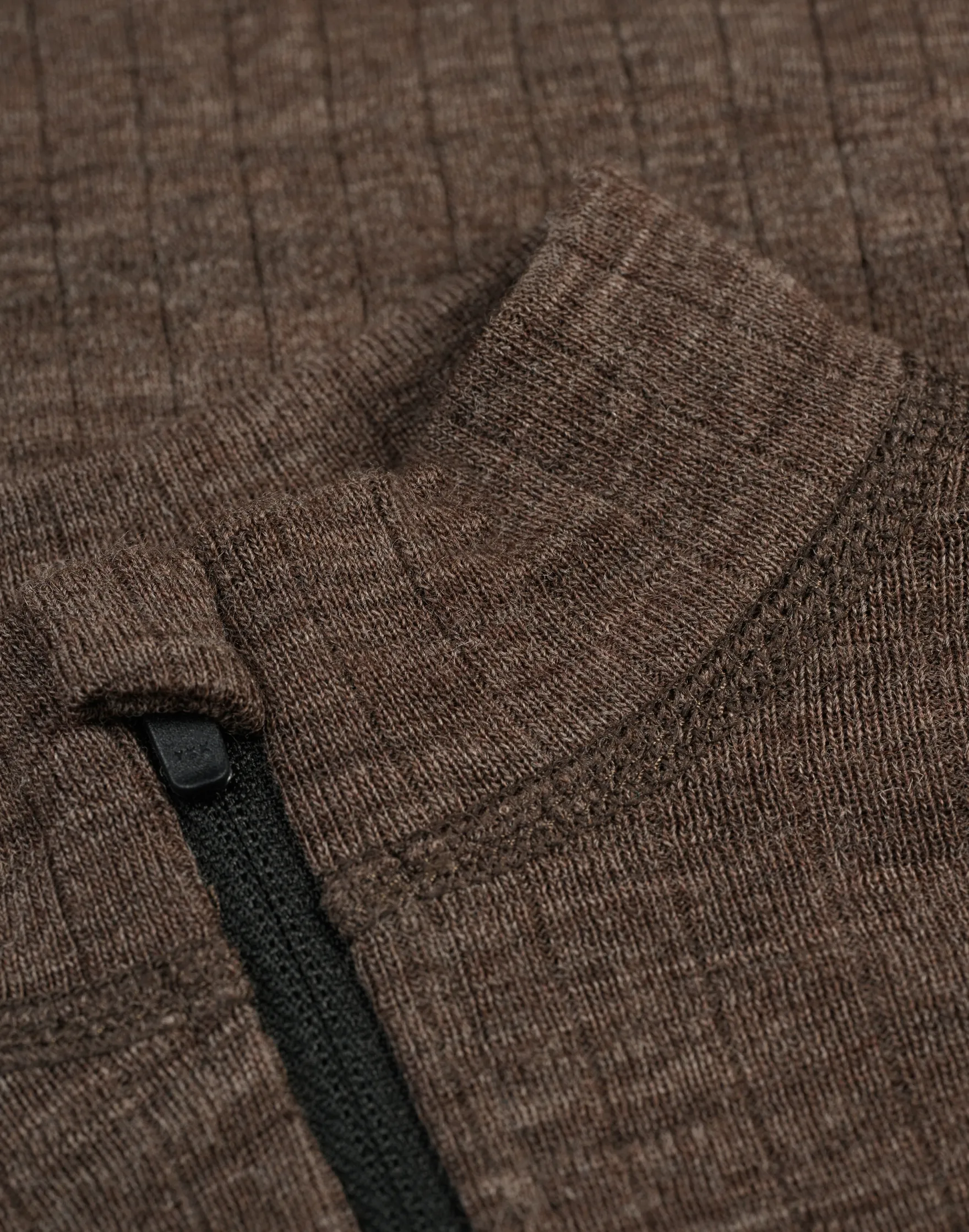 Bluse med half-zip til børn