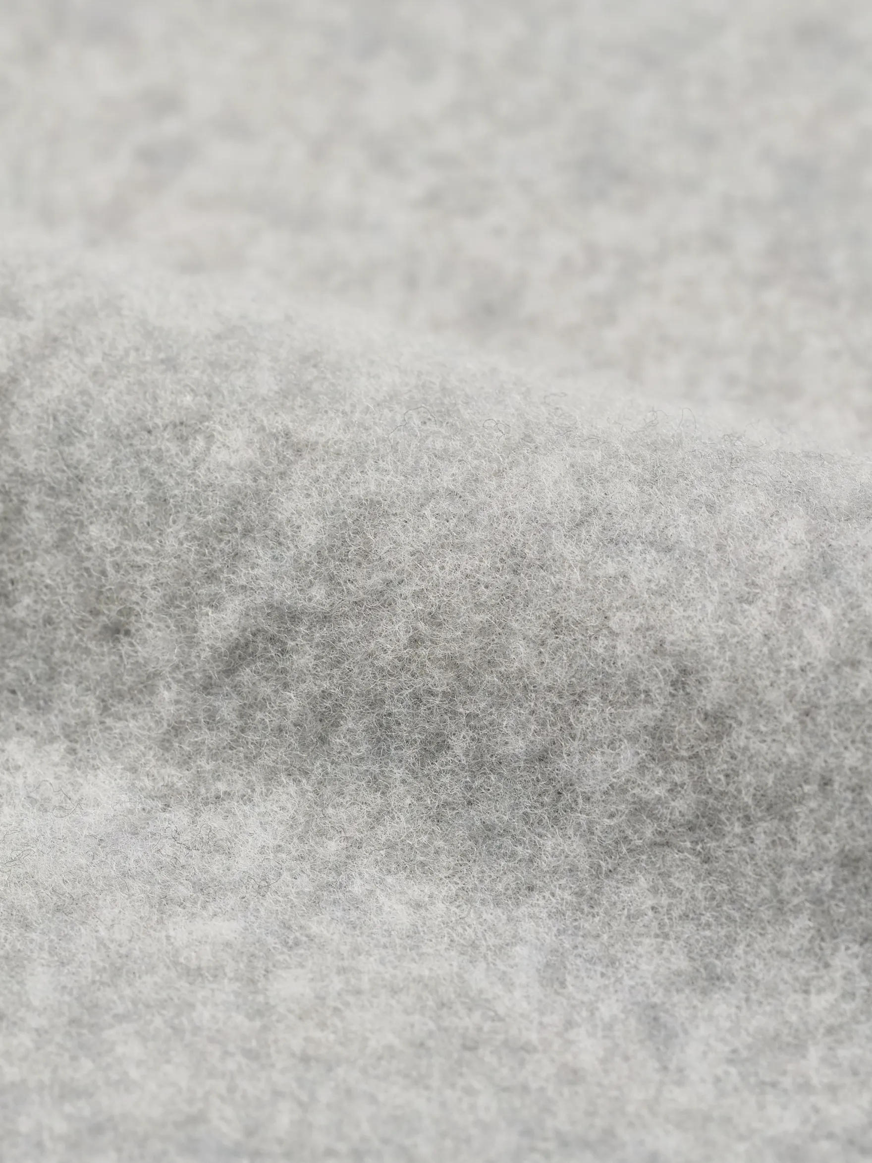 Half-zip-jakke i merinouldfleece til kvinder