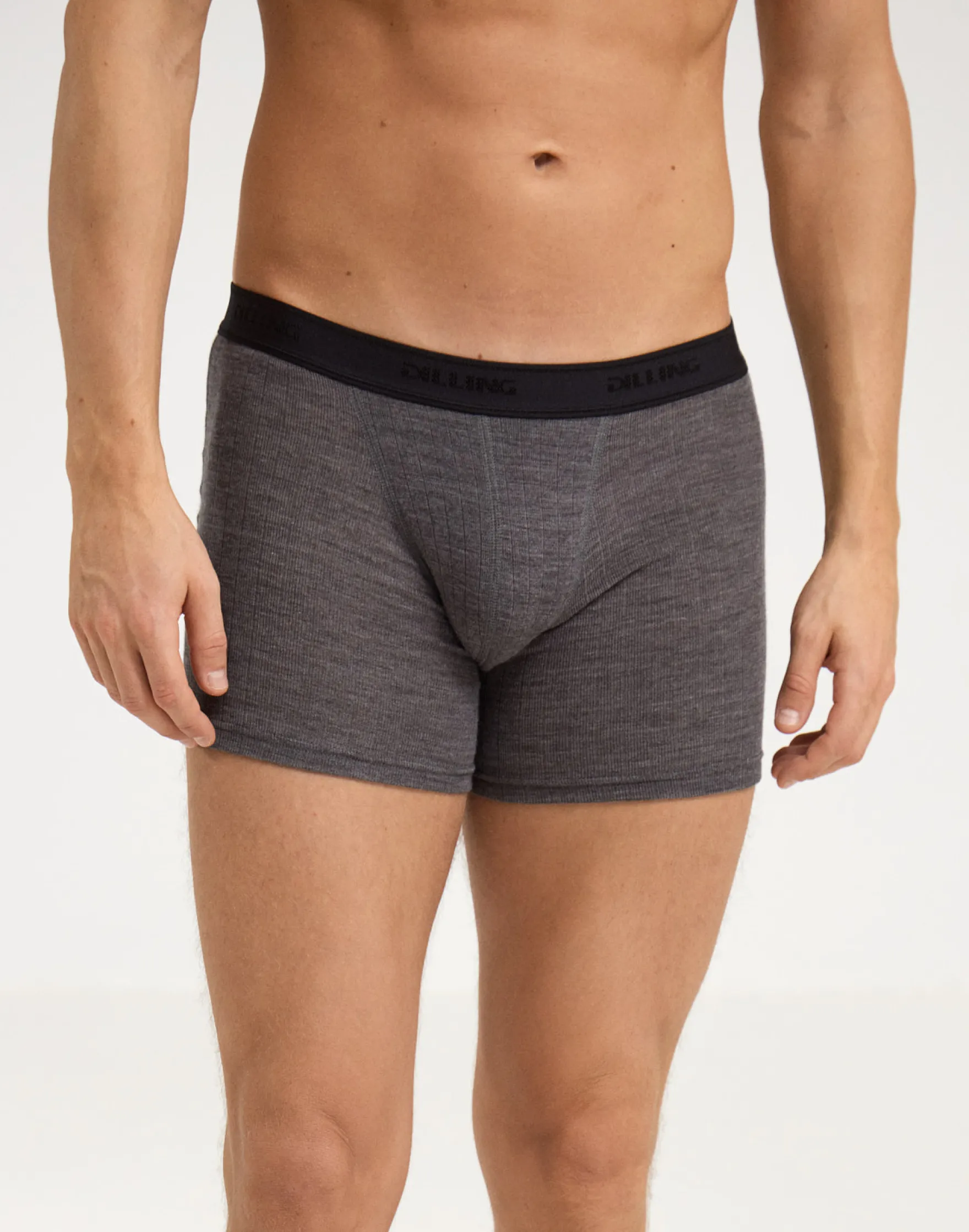 Klassiske boxershorts i merinould til mænd