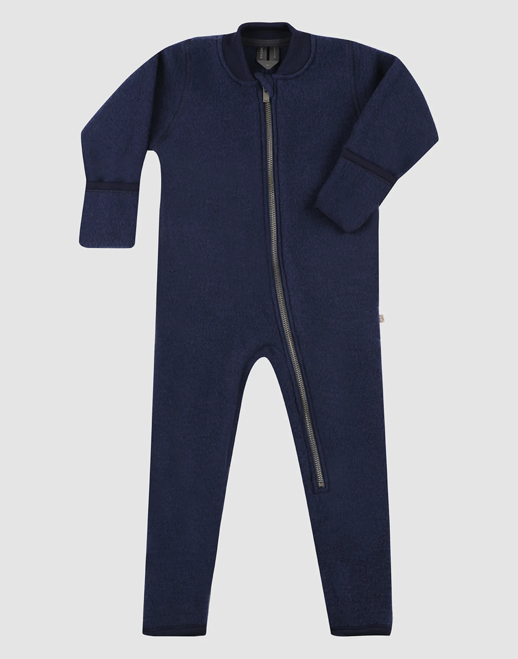 Køredragt i merinouldfleece til baby
