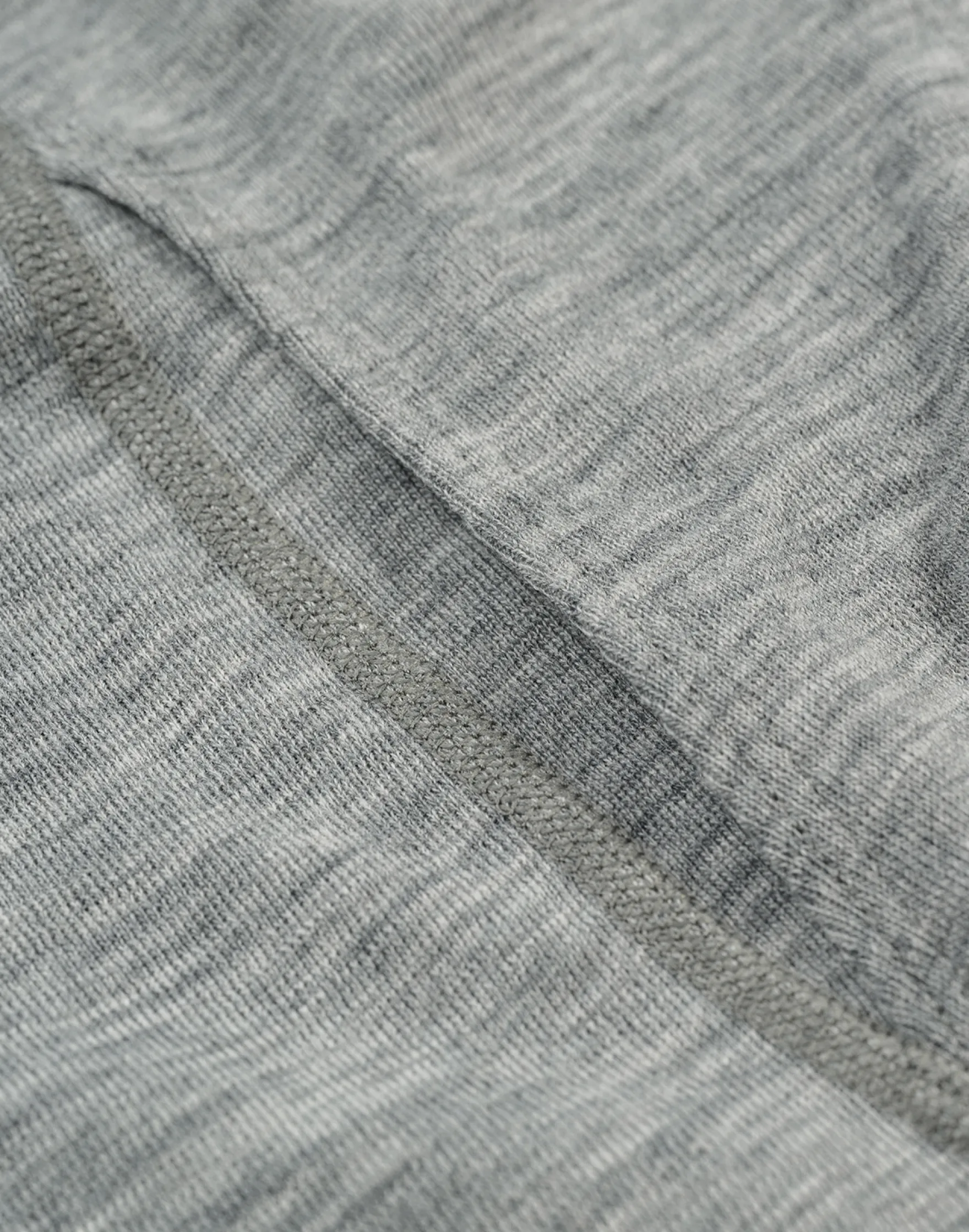 Lange boxershorts med gylp i merinould til mænd