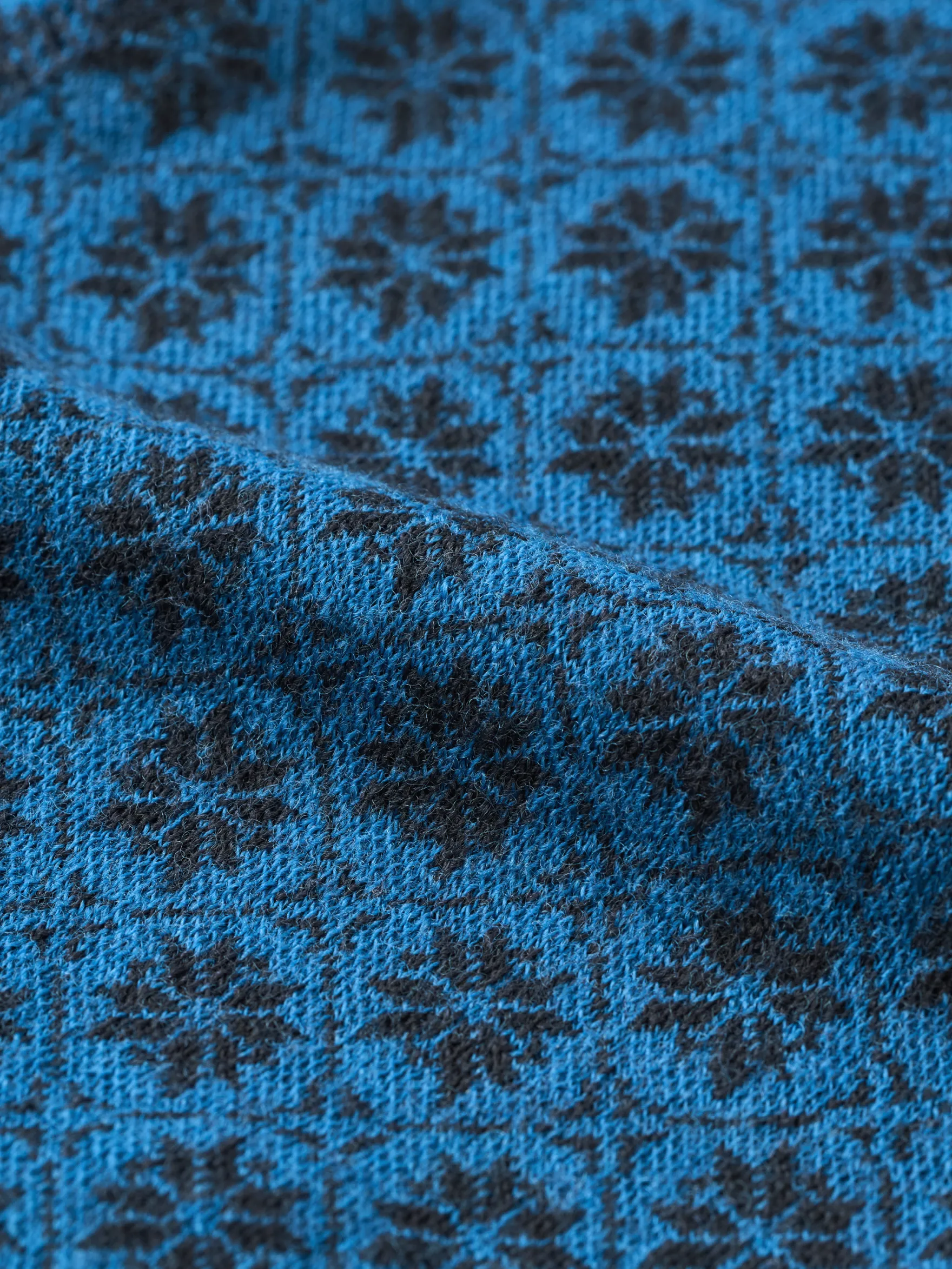 Leggings i merinould med nordisk mønster til baby