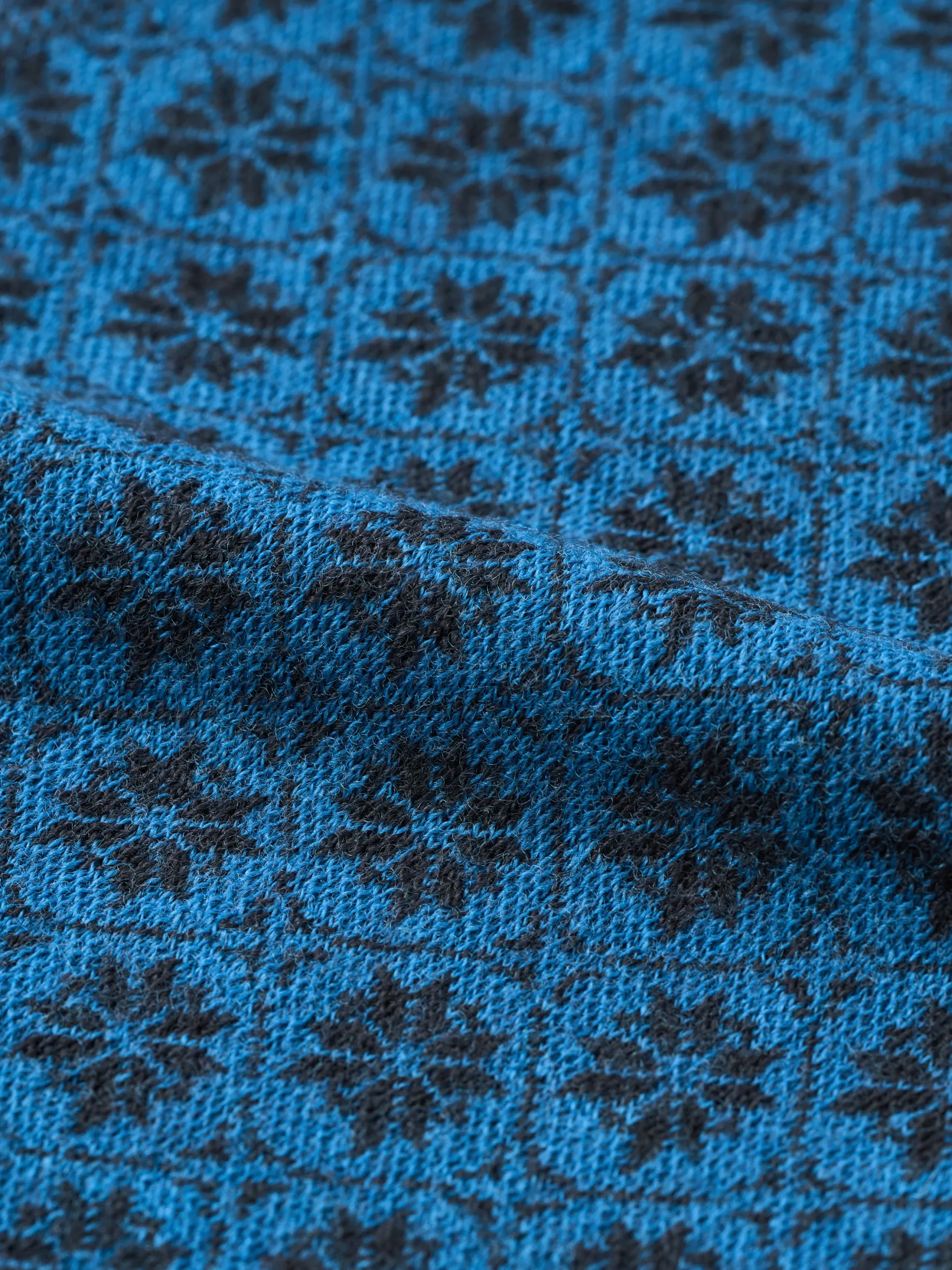 Leggings i merinould med nordisk mønster til børn