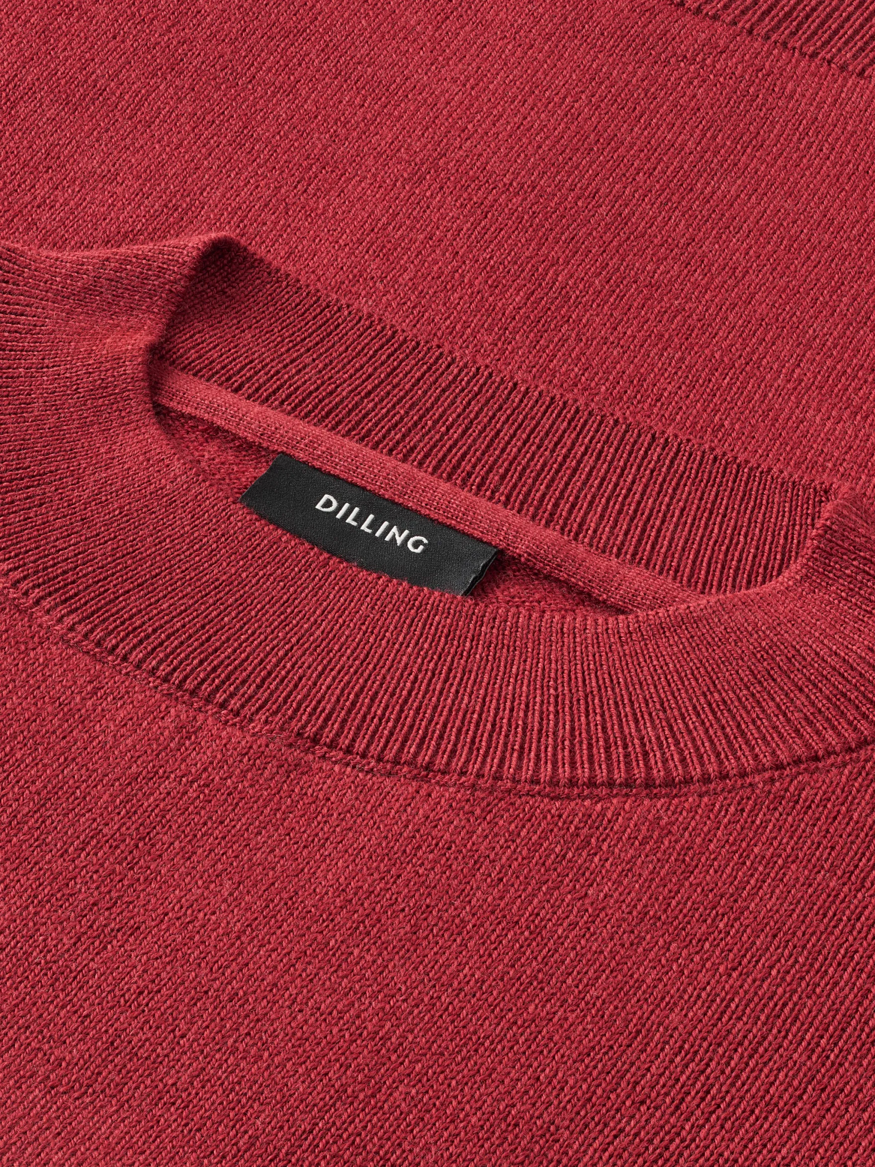Løstsiddende crew neck i merinould til kvinder