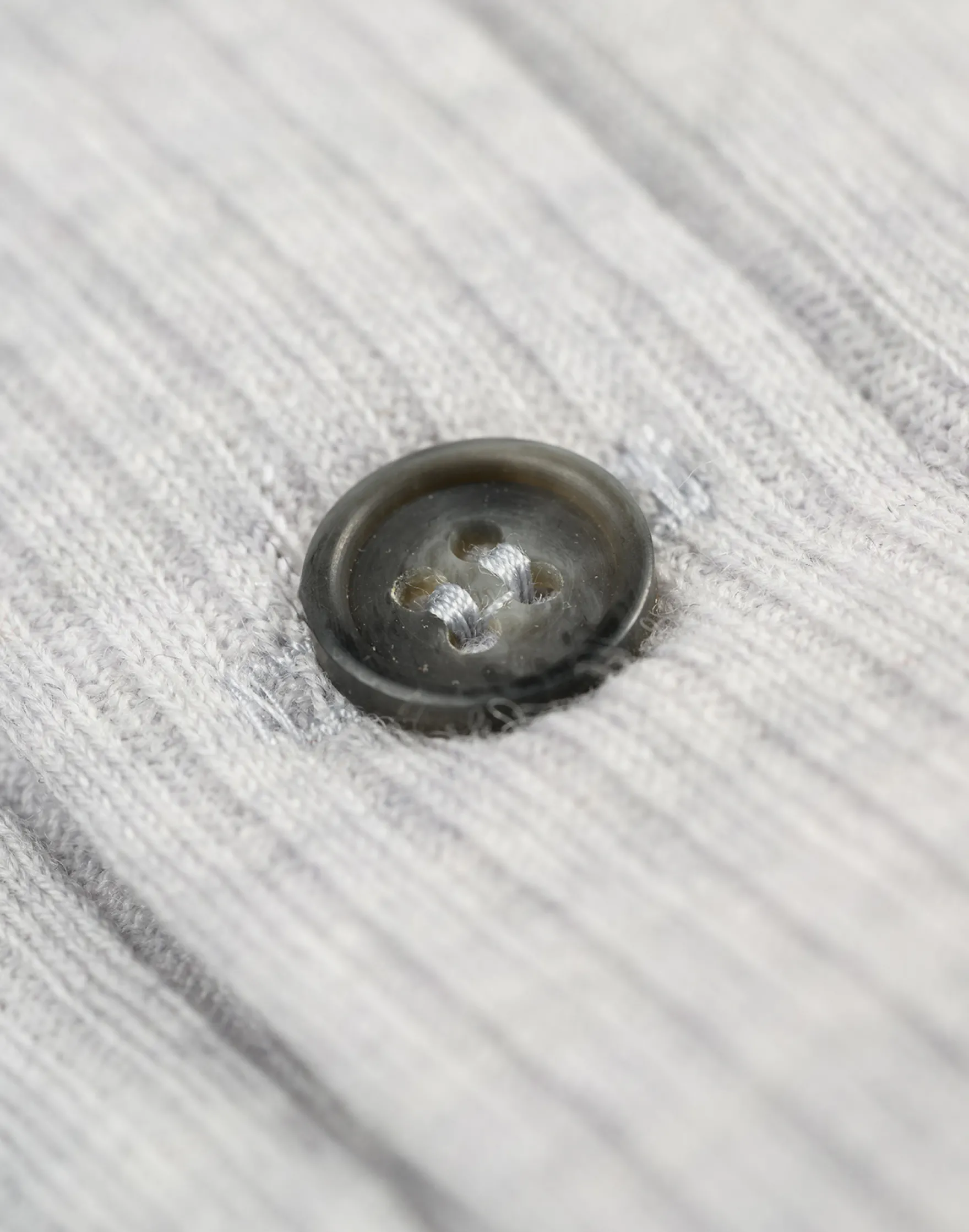 Merinouldbluse med lange ærmer til mænd