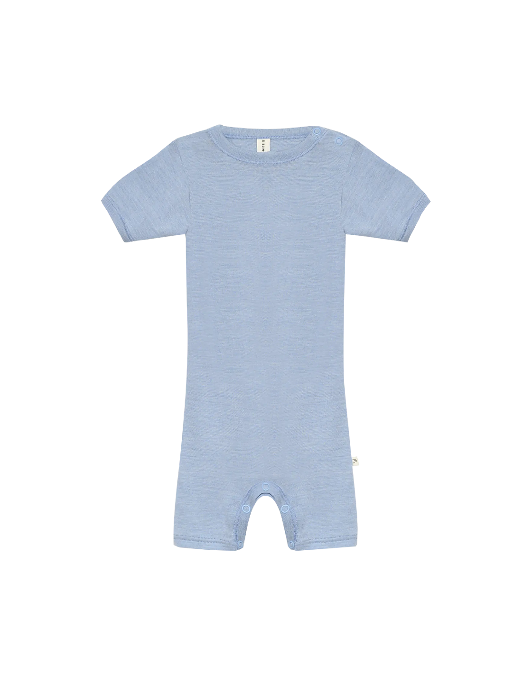 Sommerdragt i merinould/silke til baby