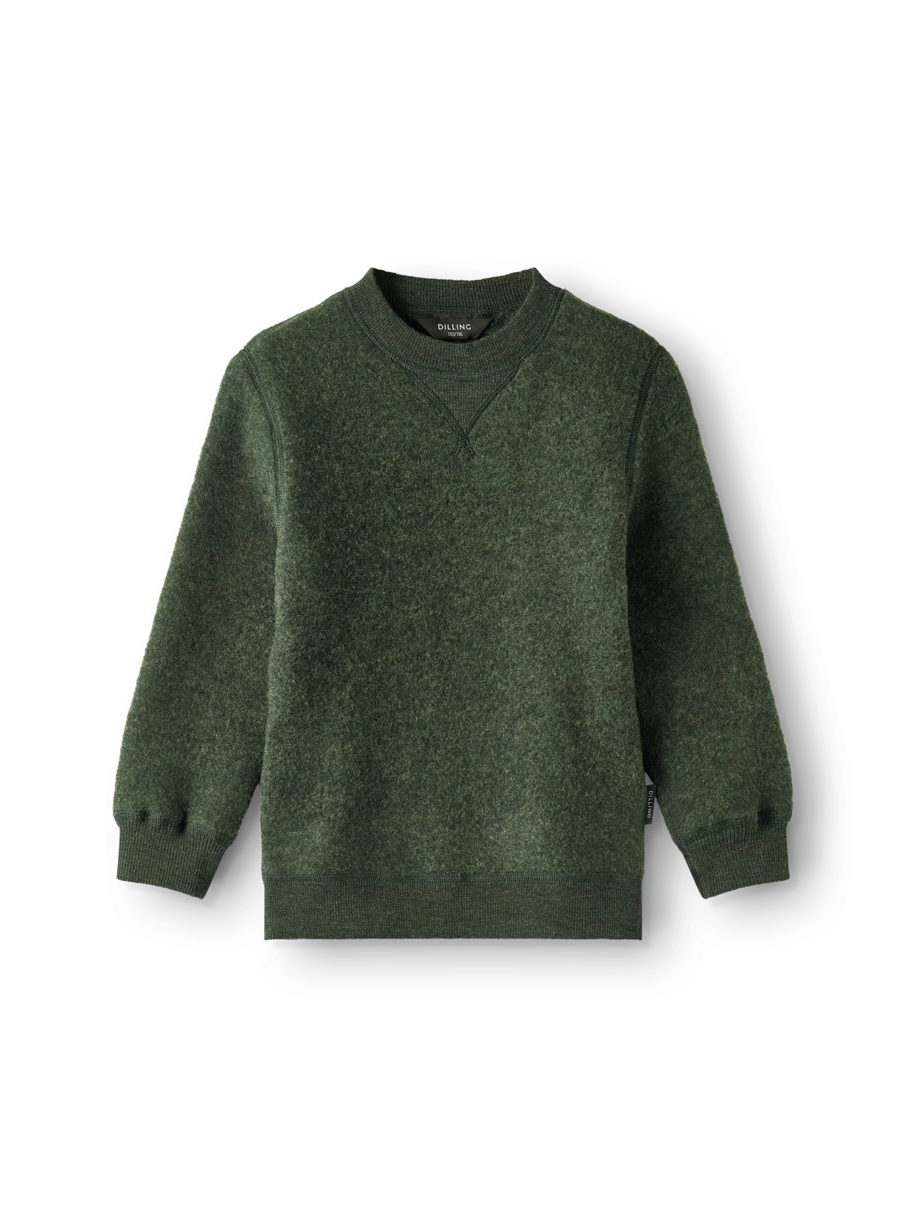 Sweatshirt i merinouldfleece til børn