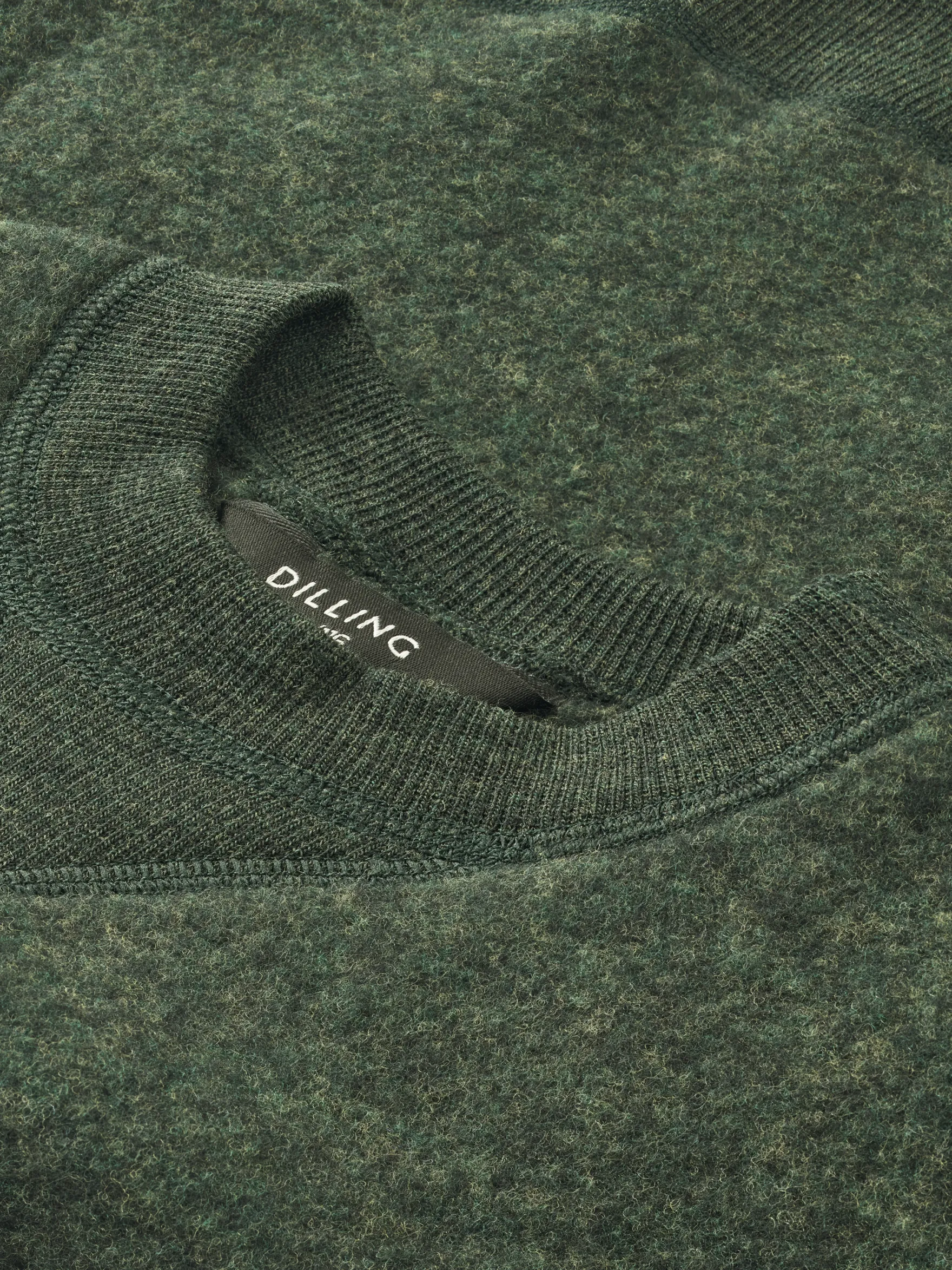 Sweatshirt i merinouldfleece til børn