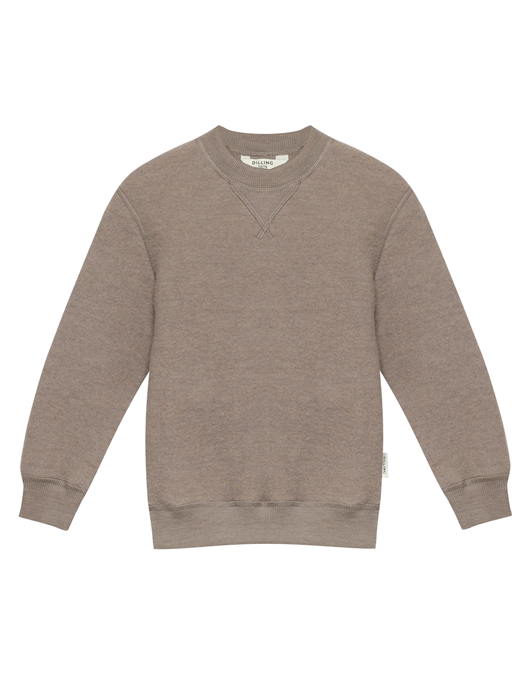 Sweatshirt i merinouldfleece til børn