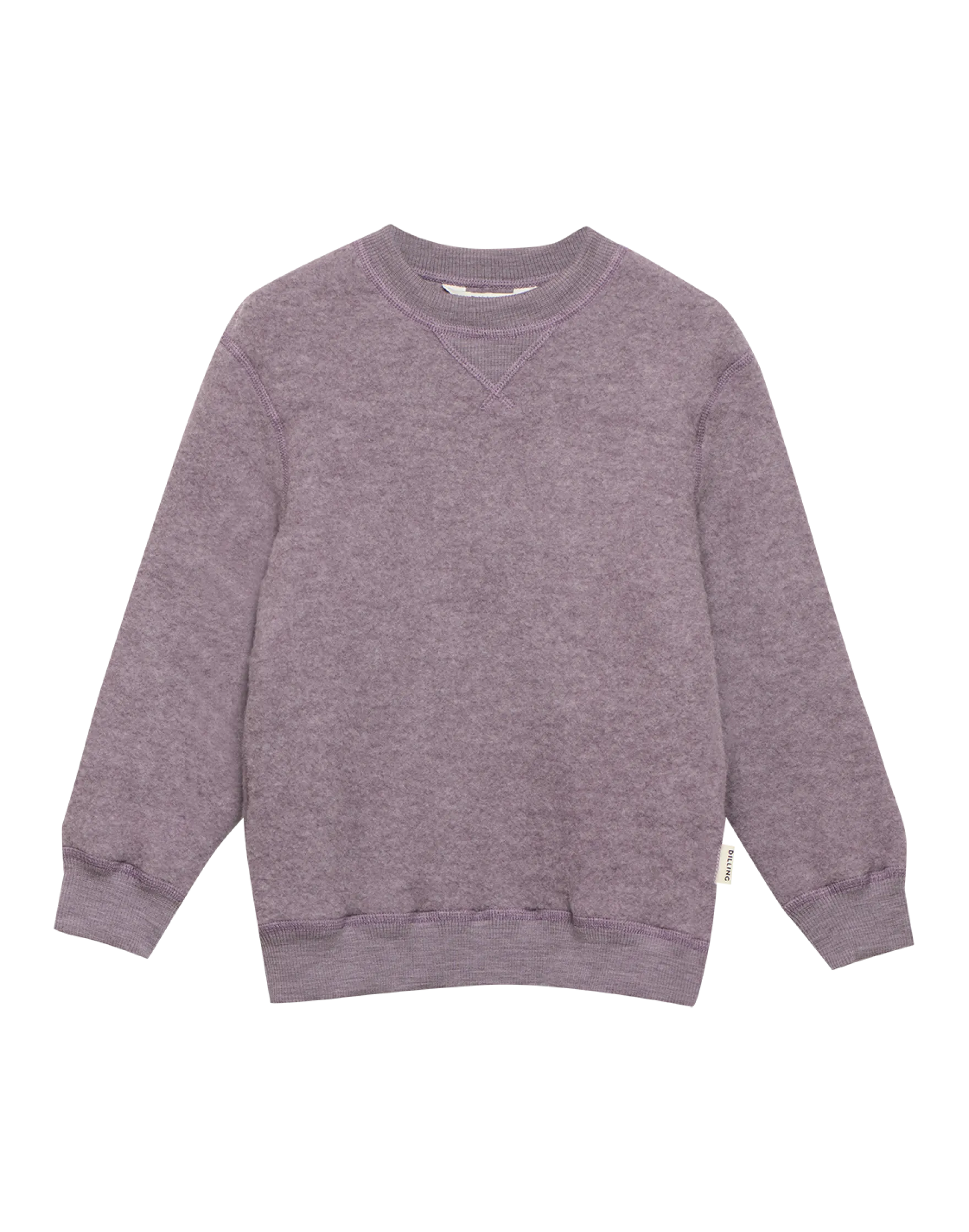 Sweatshirt i merinouldfleece til børn