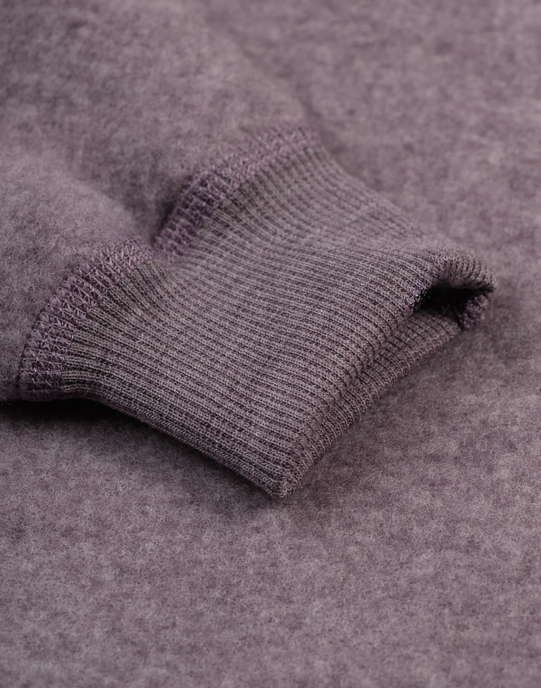 Sweatshirt i merinouldfleece til børn
