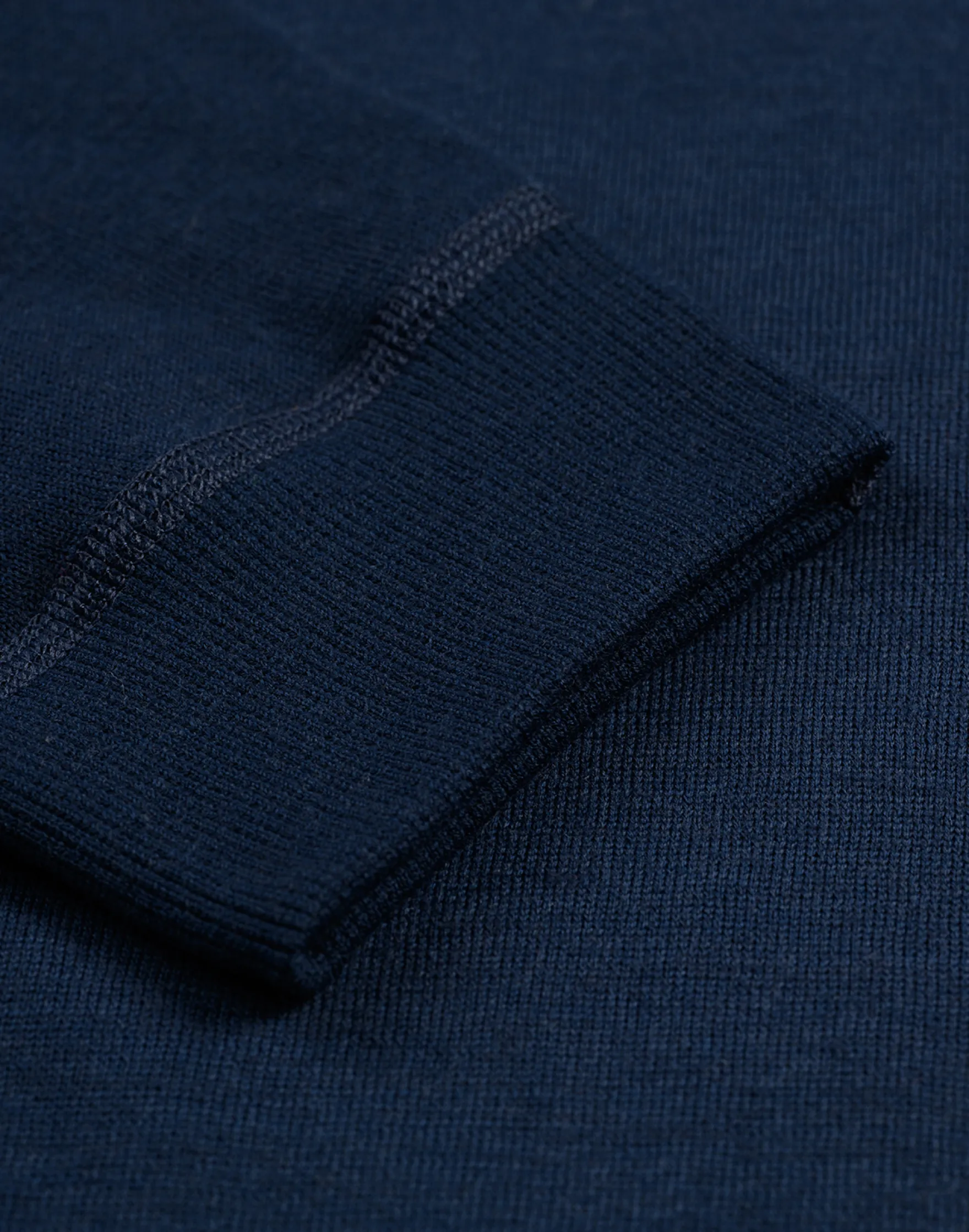 Sweatshirt i merinouldfrotté til mænd