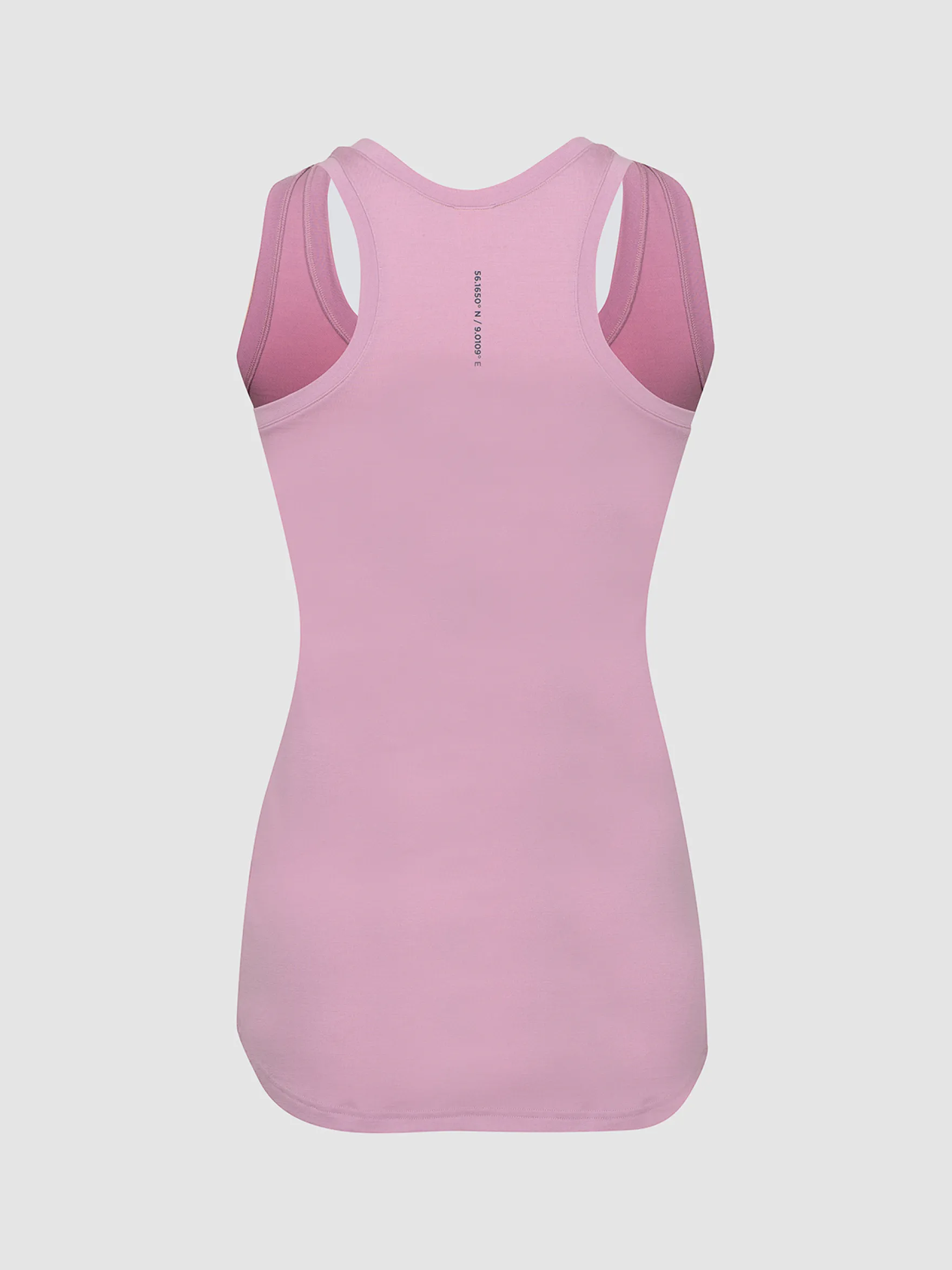 Tank top med bryderryg i merinould til kvinder