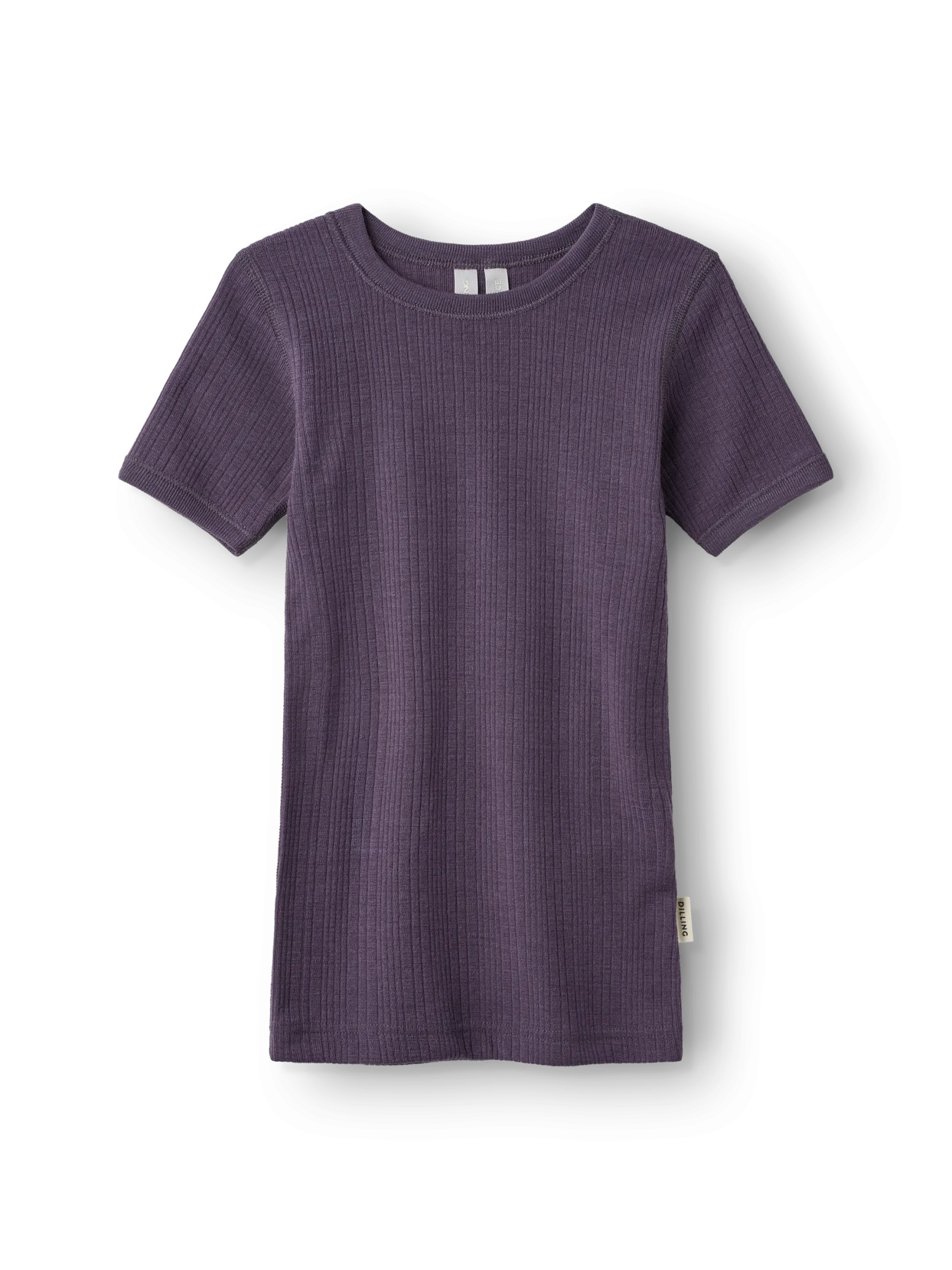 T-shirt i merinould til børn