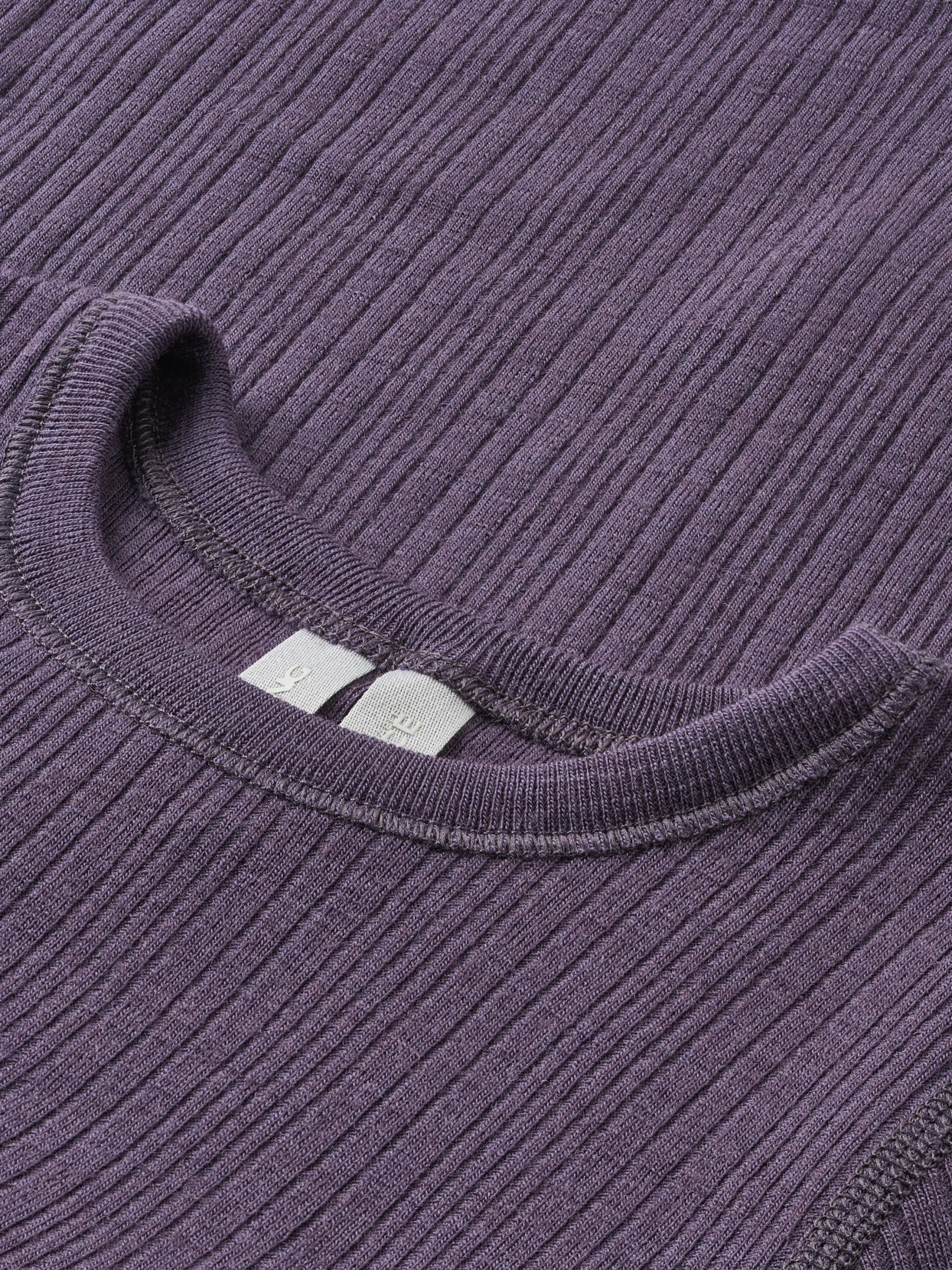 T-shirt i merinould til børn