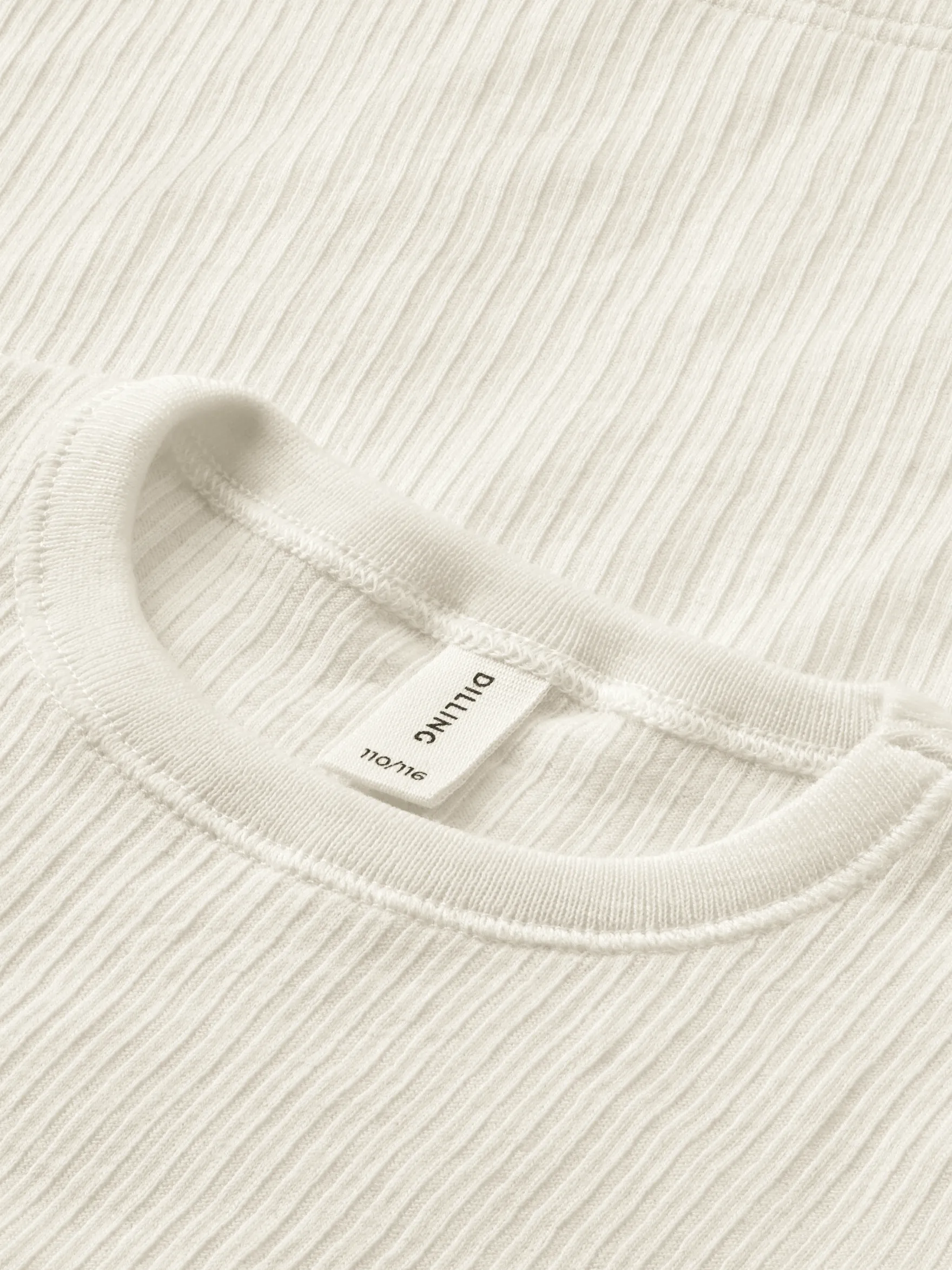 T-shirt i merinould til børn