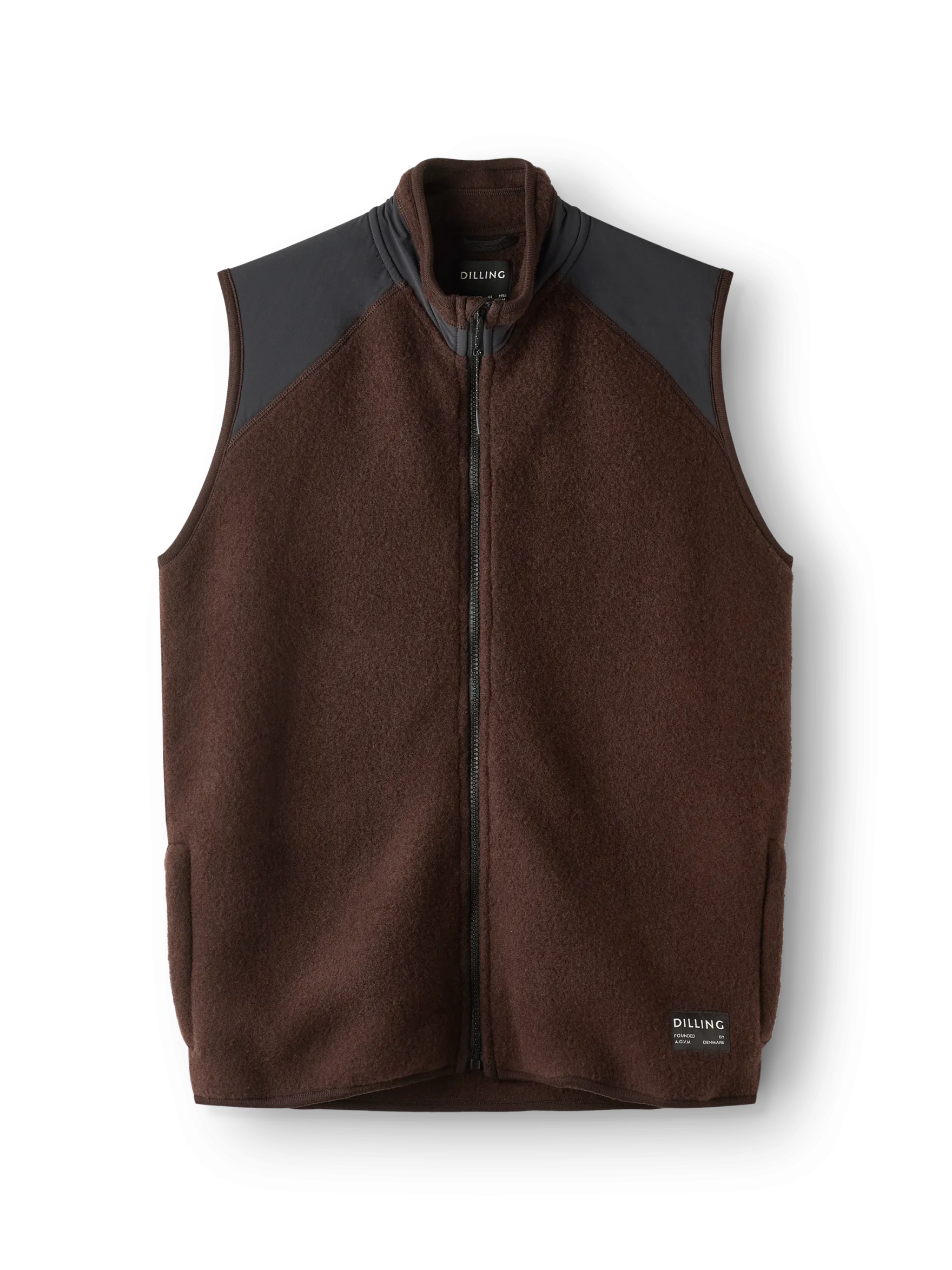 Vest i merinouldfleece til kvinder